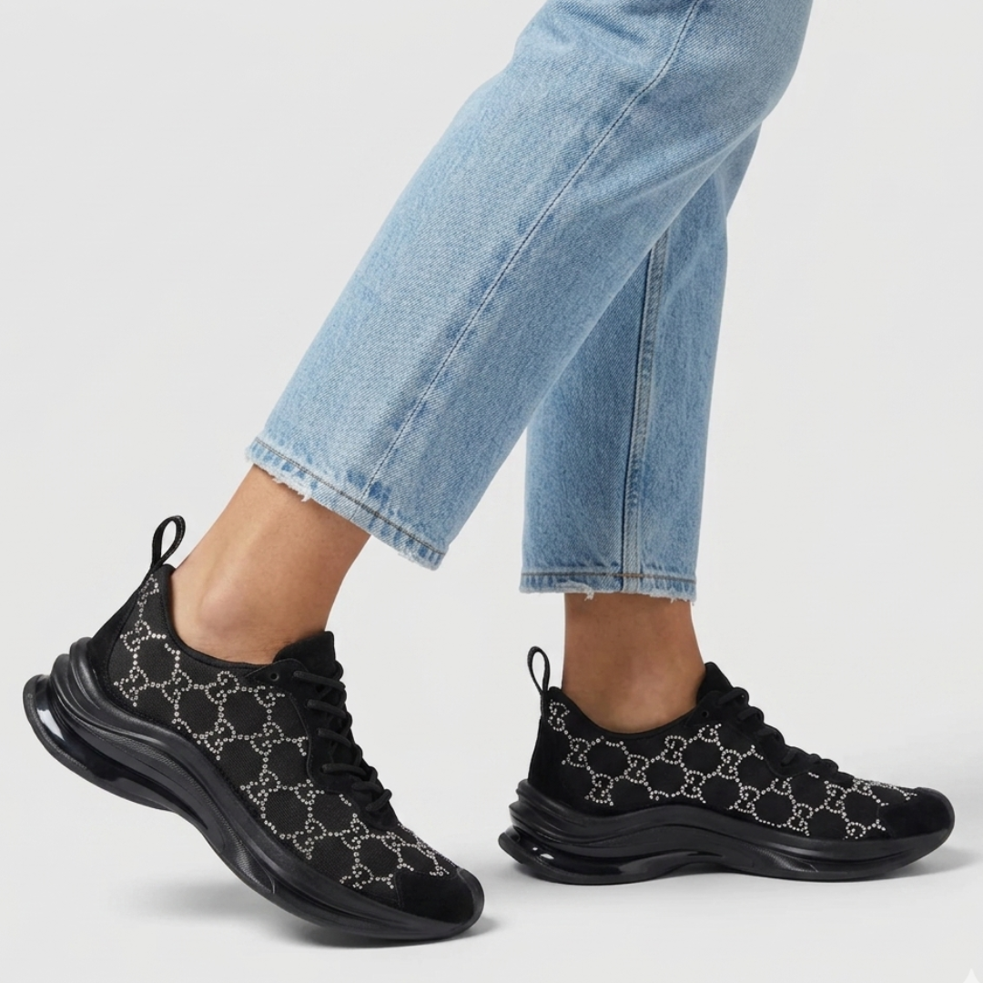 Gucci - Run GG Crystal - Negru