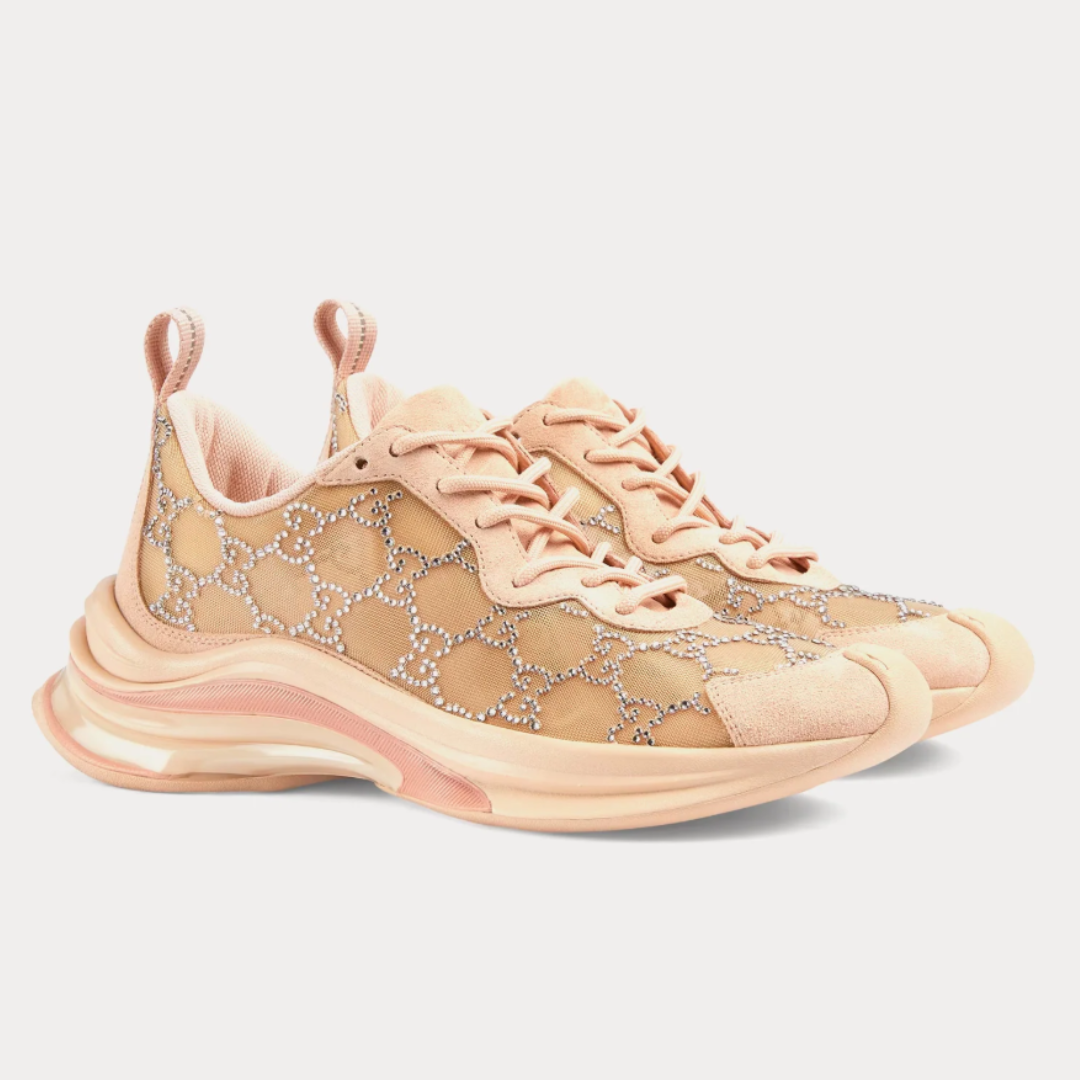 Gucci - Run GG Crystal - Roz Pudrat