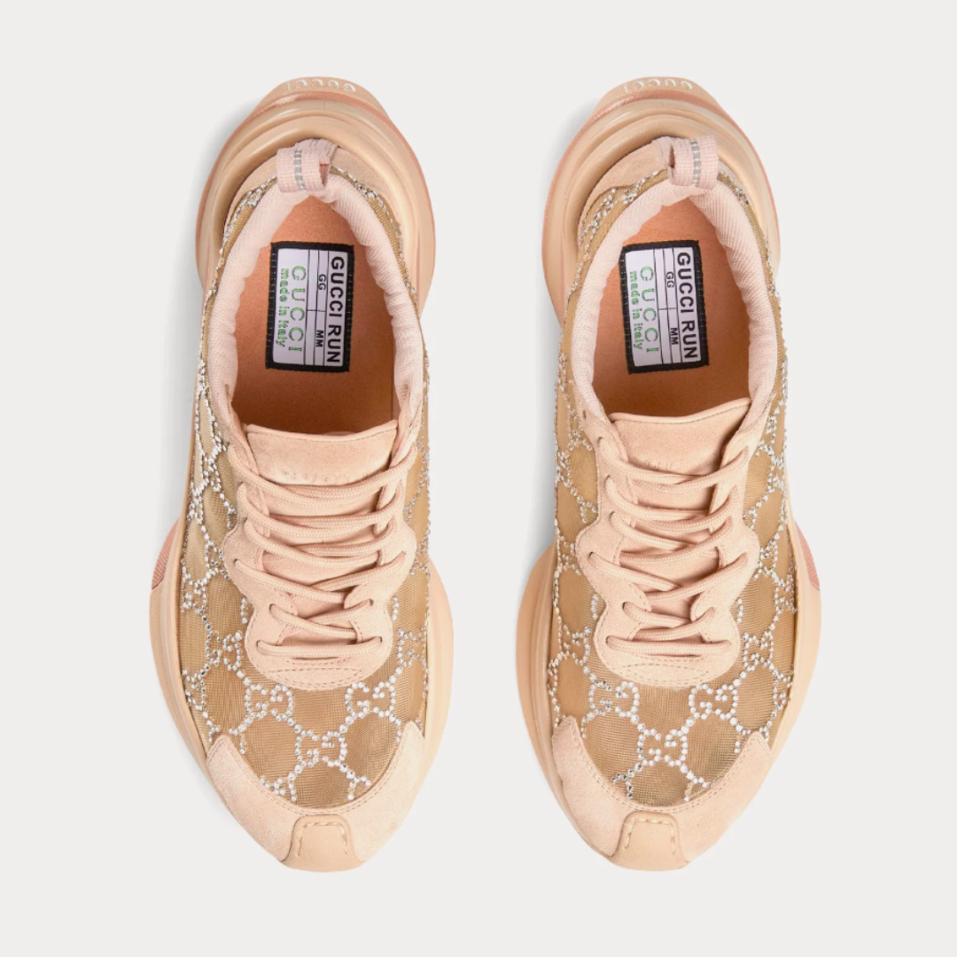Gucci - Run GG Crystal - Roz Pudrat