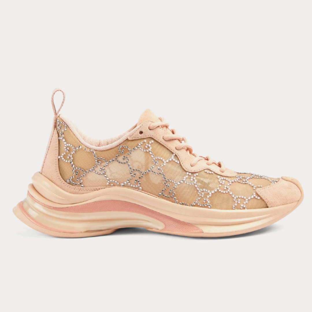Gucci - Run GG Crystal - Roz Pudrat
