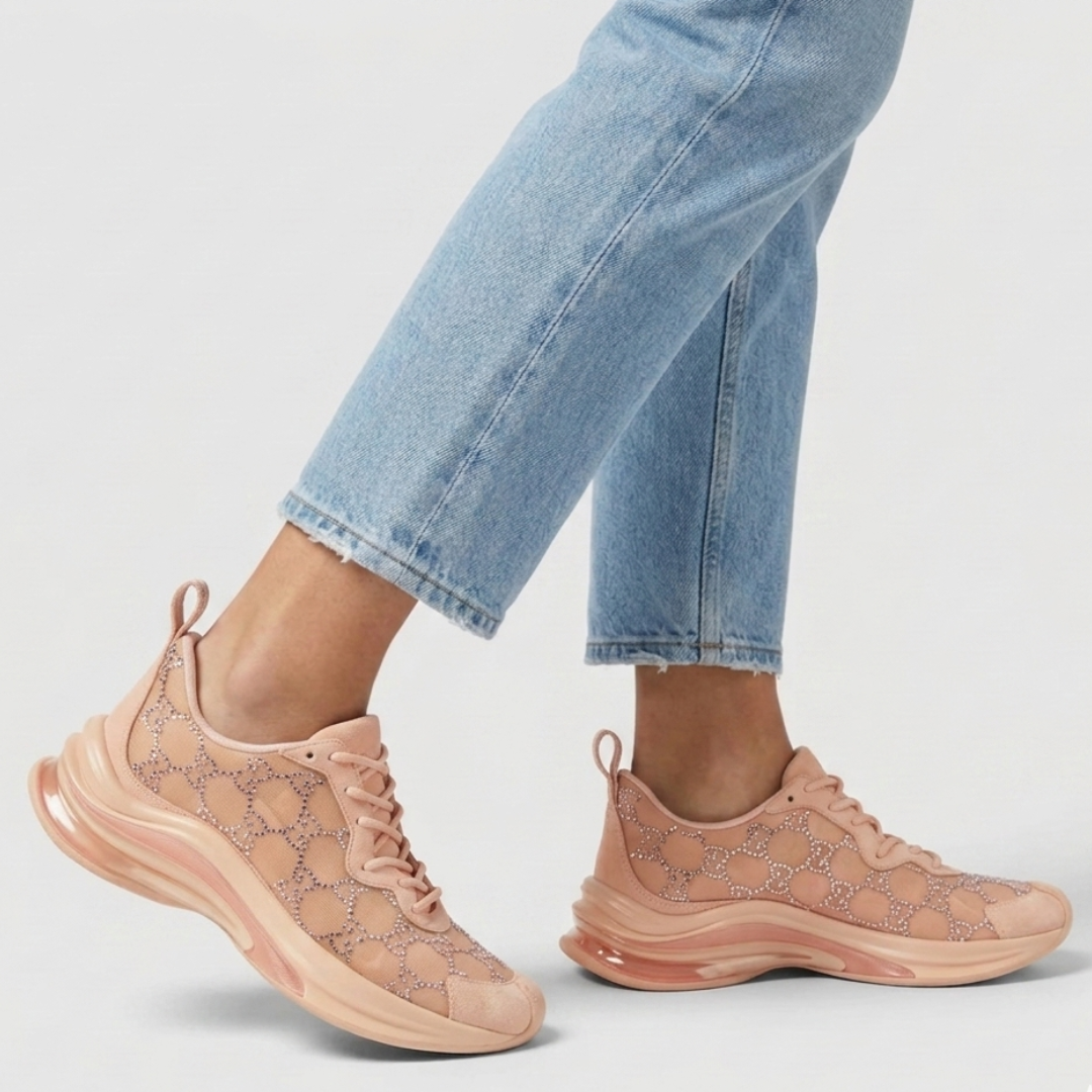 Gucci - Run GG Crystal - Roz Pudrat