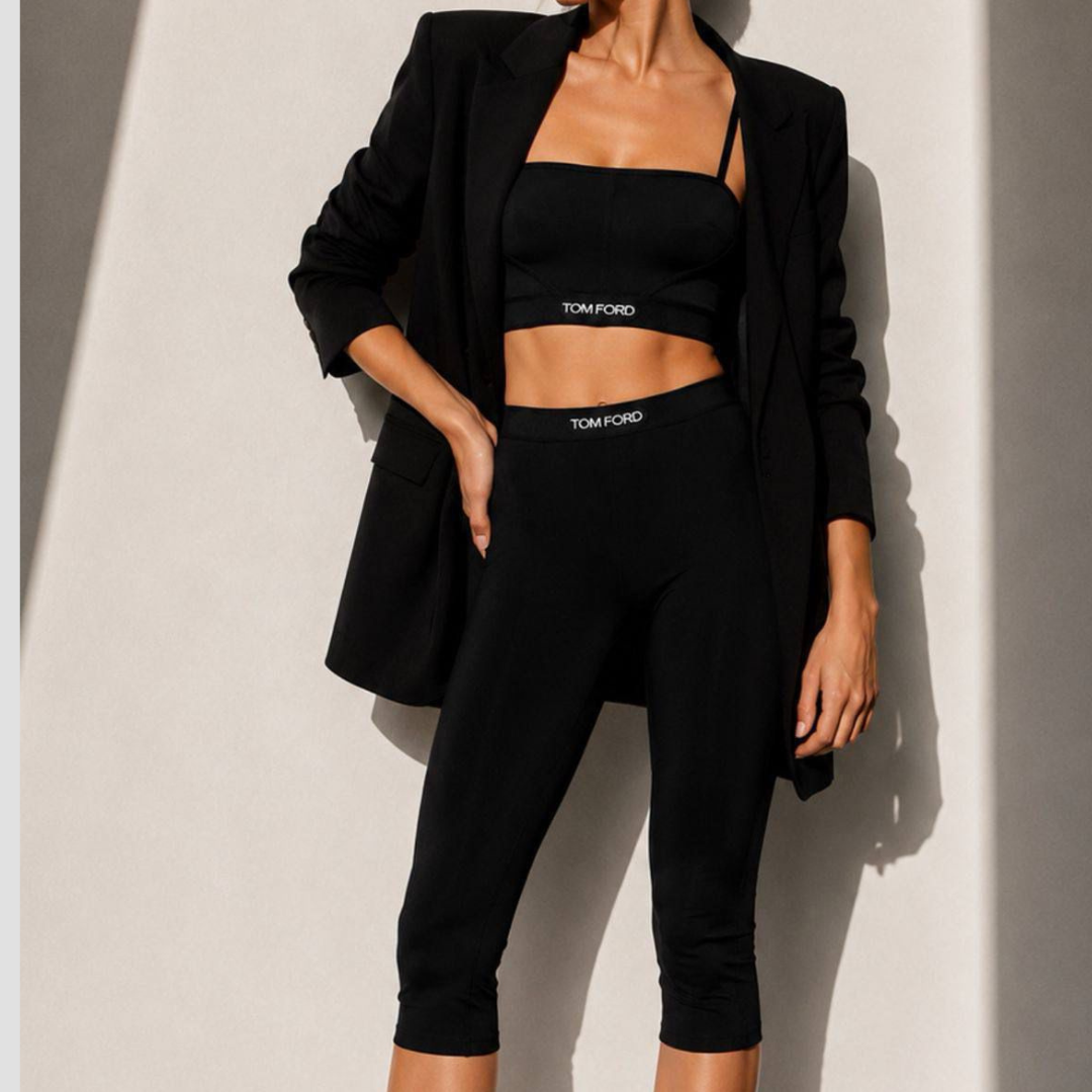 Tom Ford Bralette Top - Black