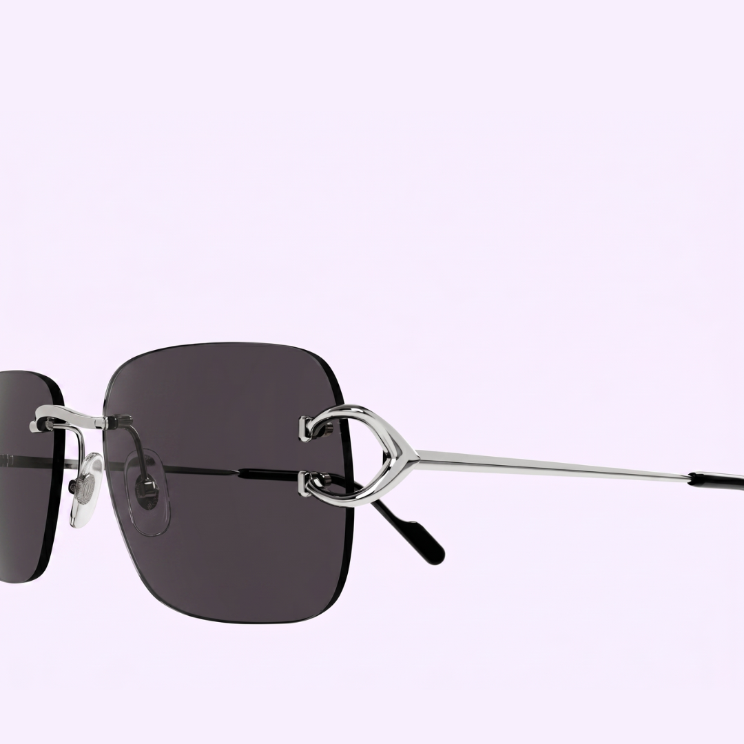 Cartier Sunglasses - Grey&Silver
