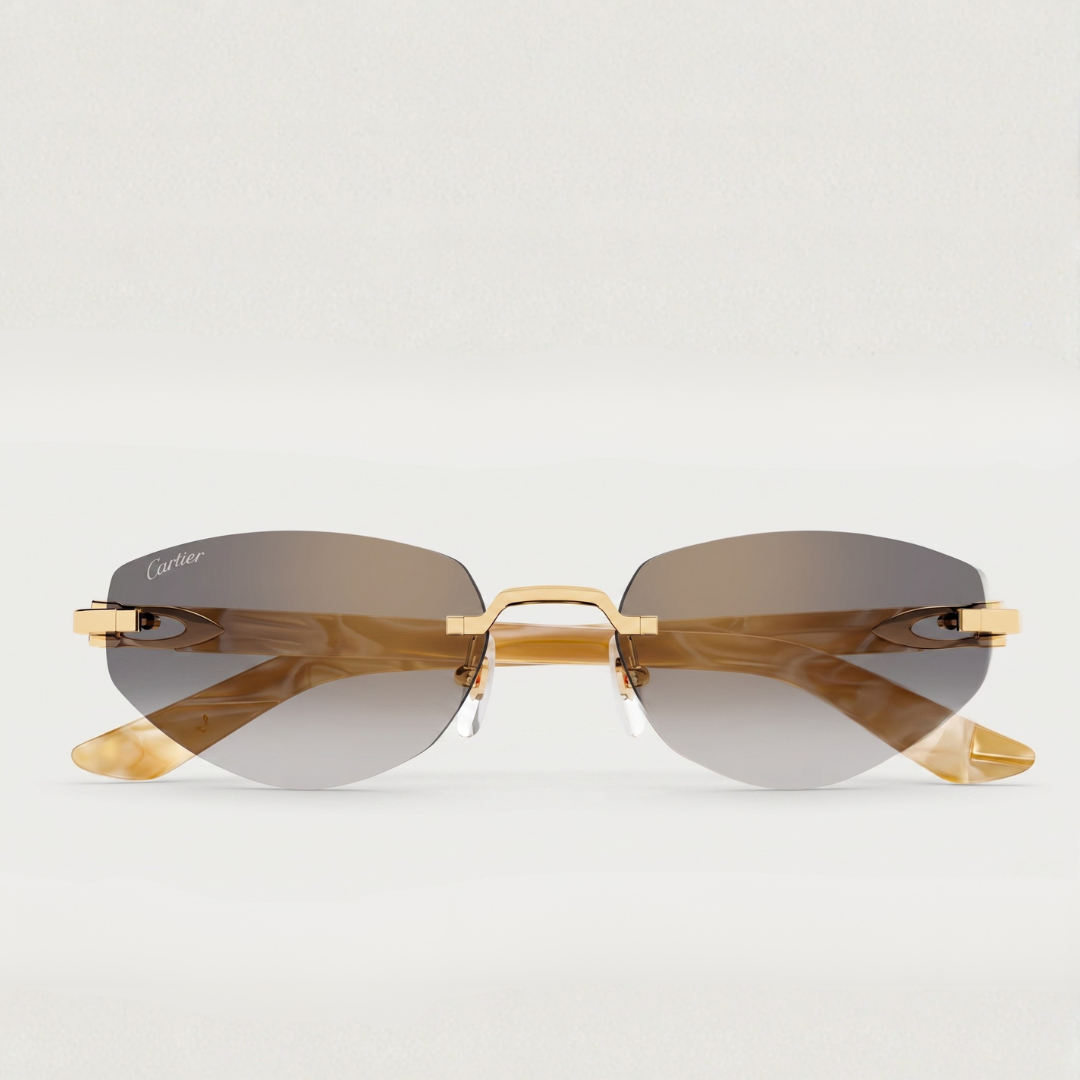 Cartier Sunglasses - Gold&Grey