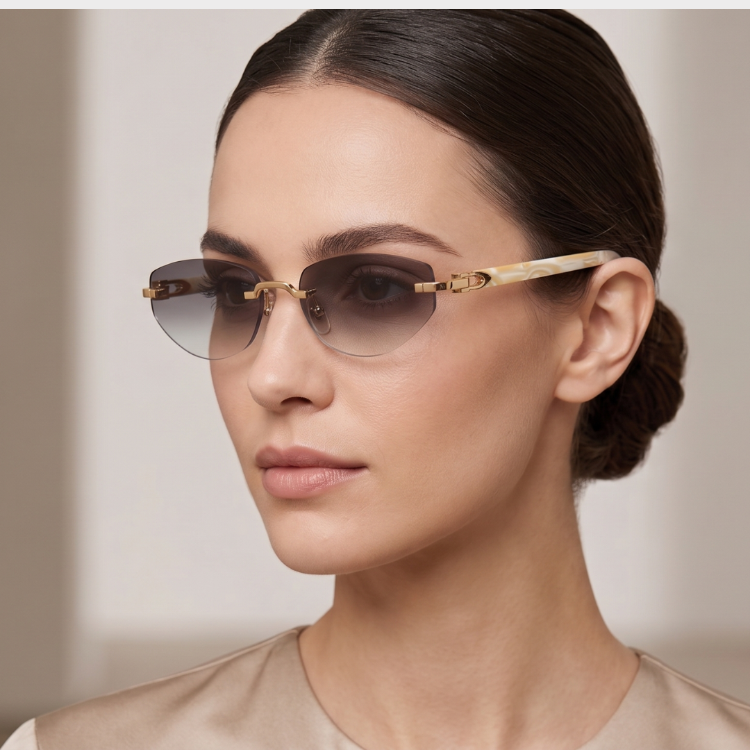 Cartier Sunglasses - Gold&Grey