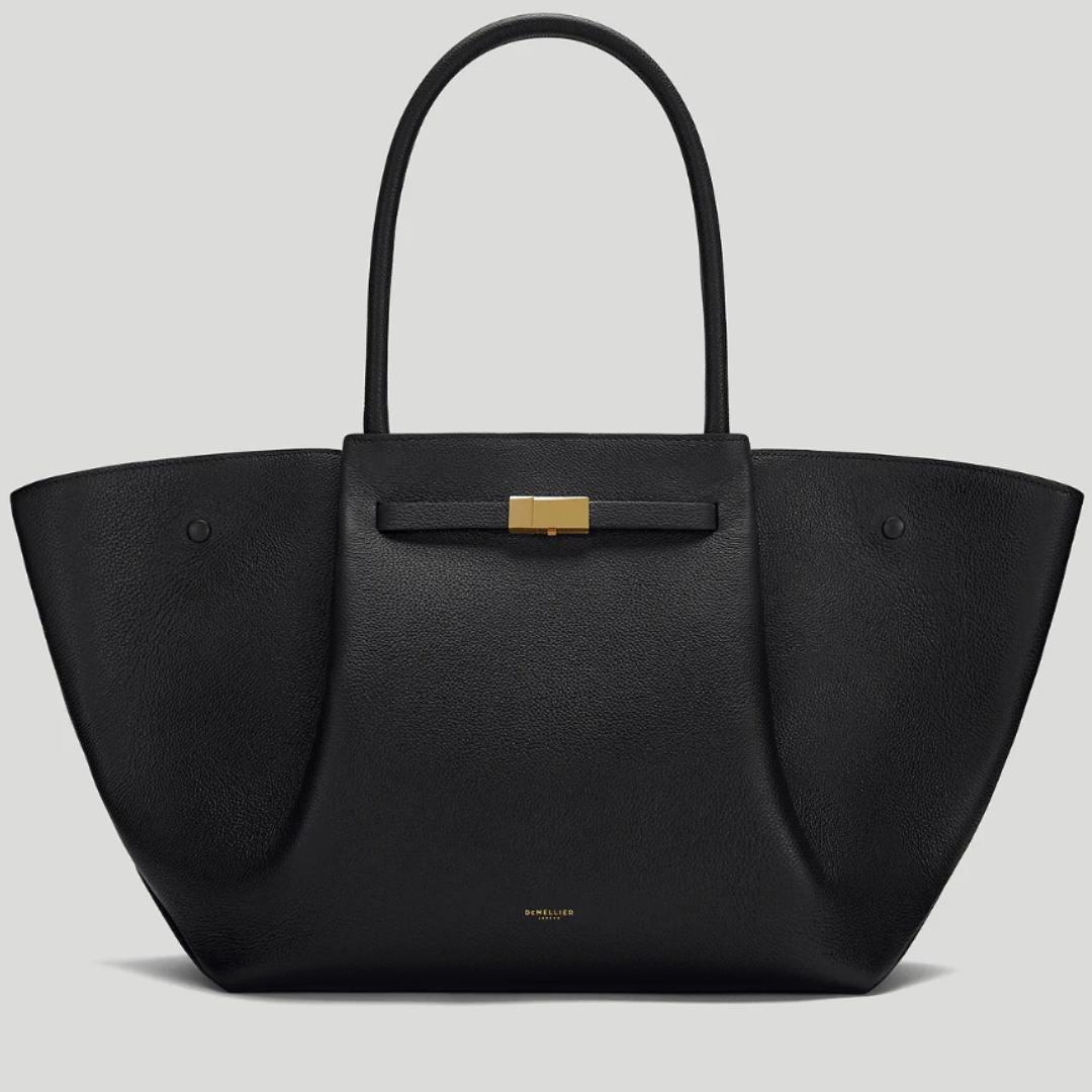 DEMELLIER The New York Large Bag - Negru