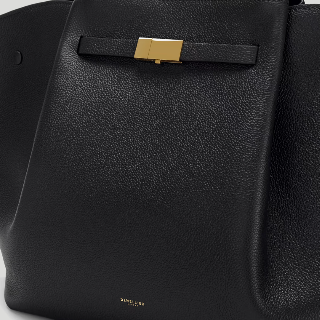 DEMELLIER The New York Large Bag - Negru
