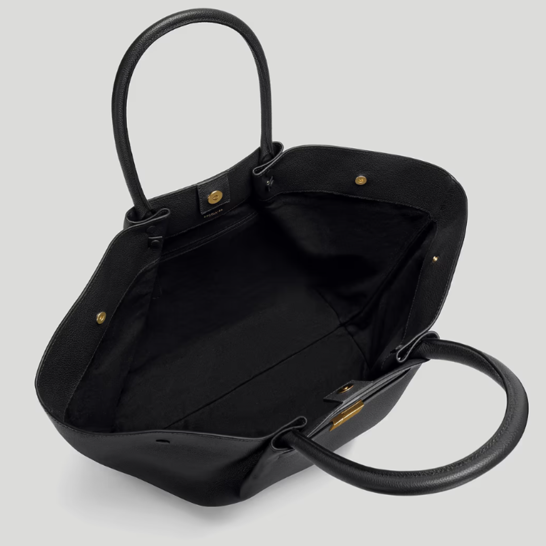 DEMELLIER The New York Large Bag - Negru