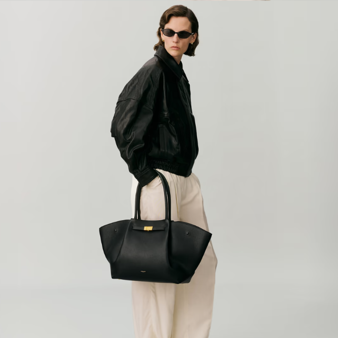 DEMELLIER The New York Large Bag - Negru