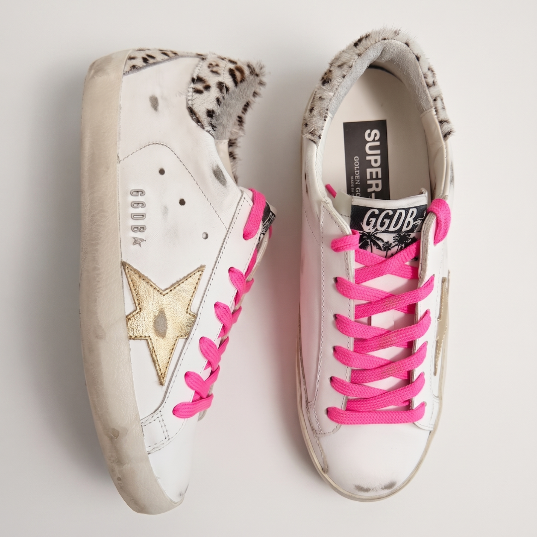 Golden Goose Super Star Sneakers - Roz