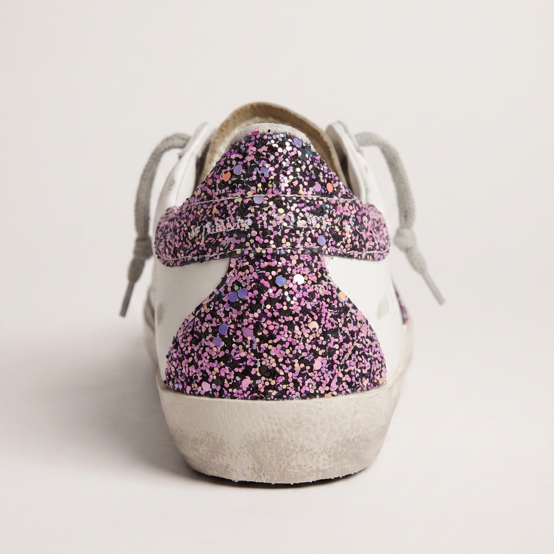 Golden Goose Super Star Sneakers - Purple Glitter