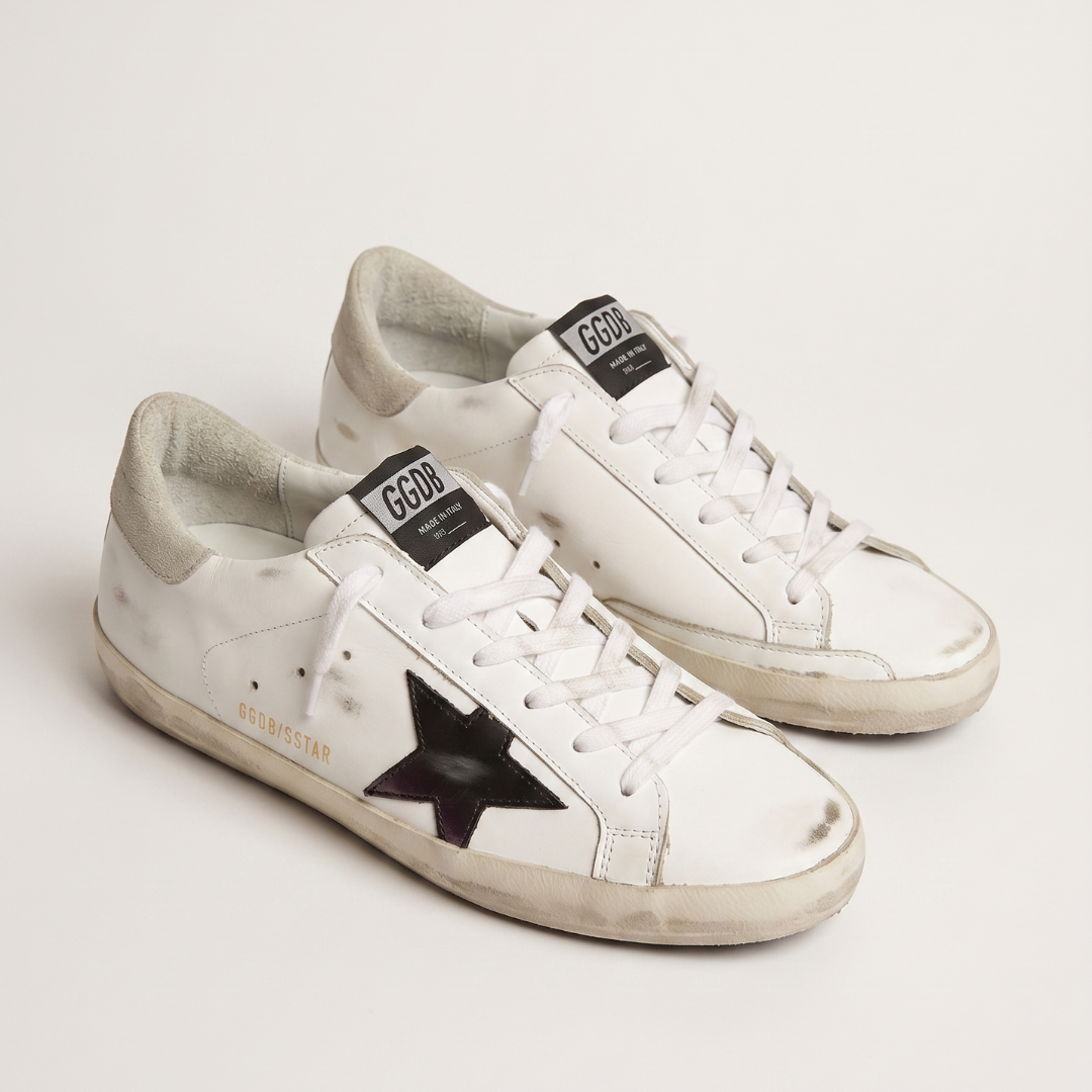 Golden Goose Super Star Sneakers - Gri Petrol
