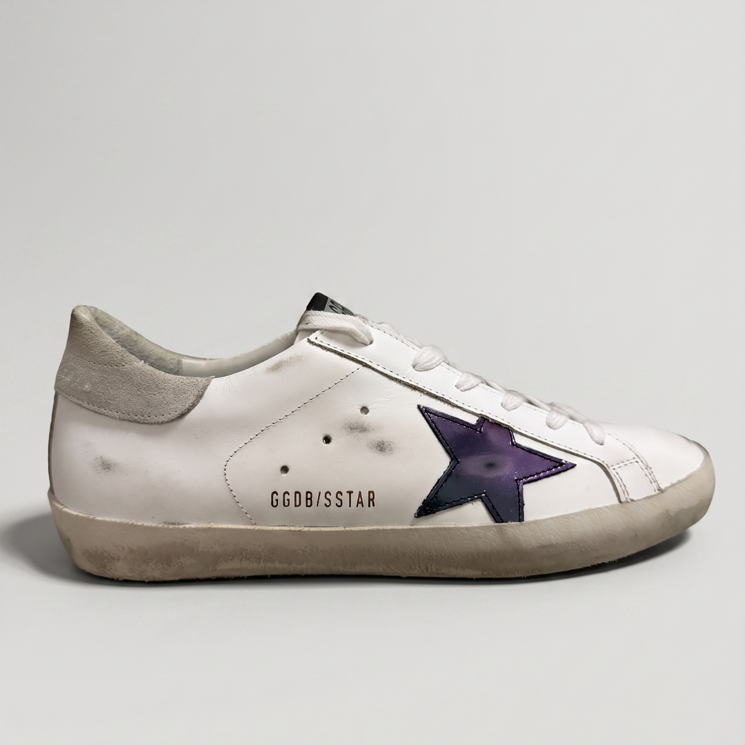 Golden Goose Super Star Sneakers - Gri Petrol