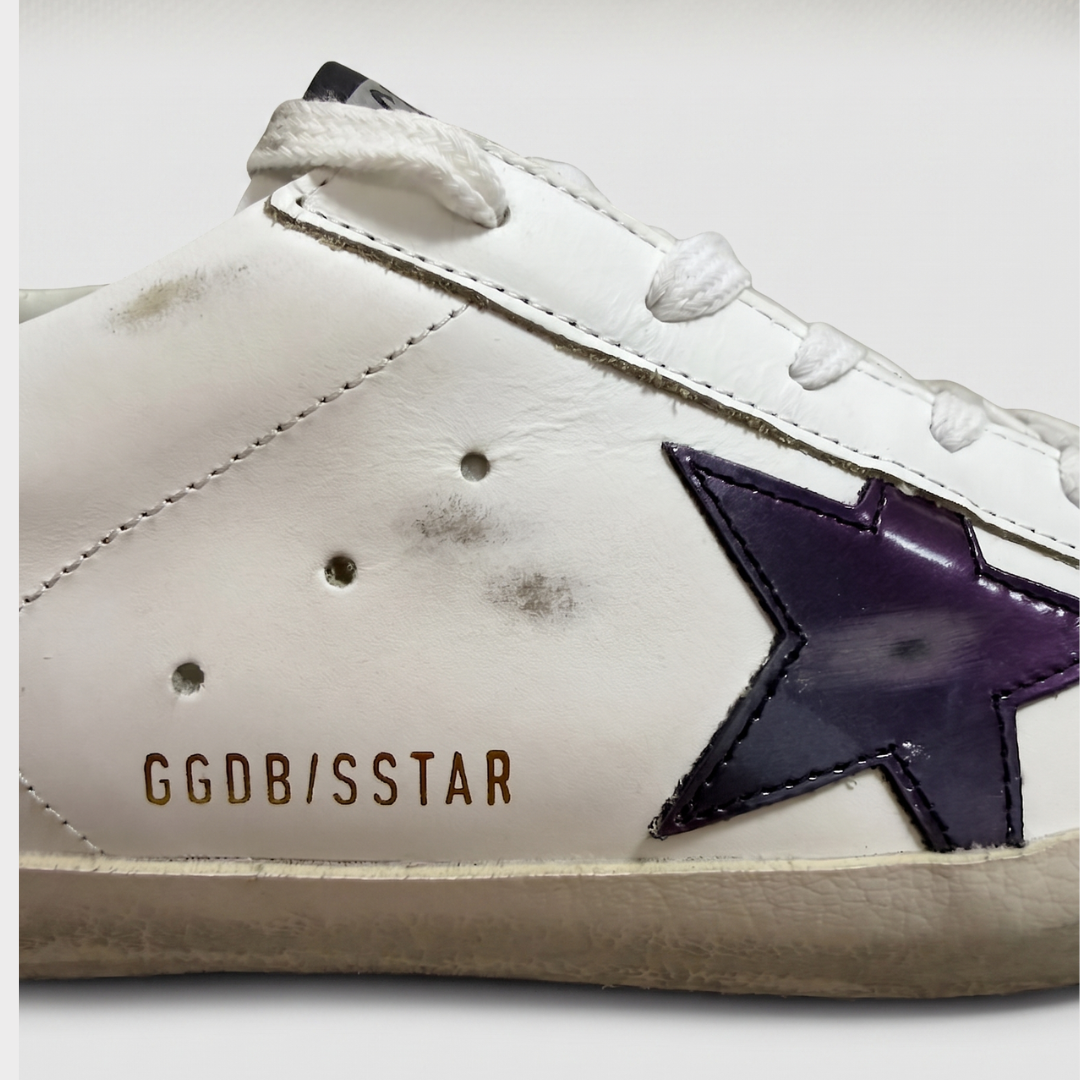 Golden Goose Super Star Sneakers - Gri Petrol