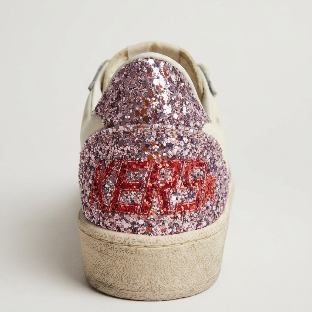 Golden Goose Super Star Sneakers - Bej&Rosu