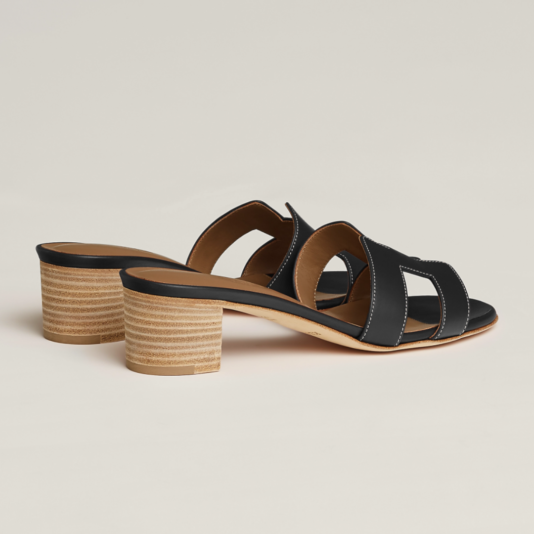 HERMES Oasis Sandals Negru