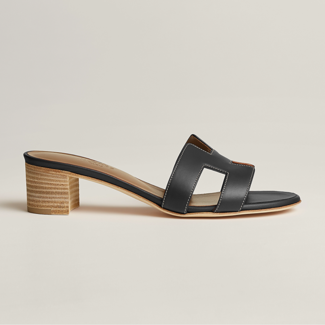 HERMES Oasis Sandals Negru