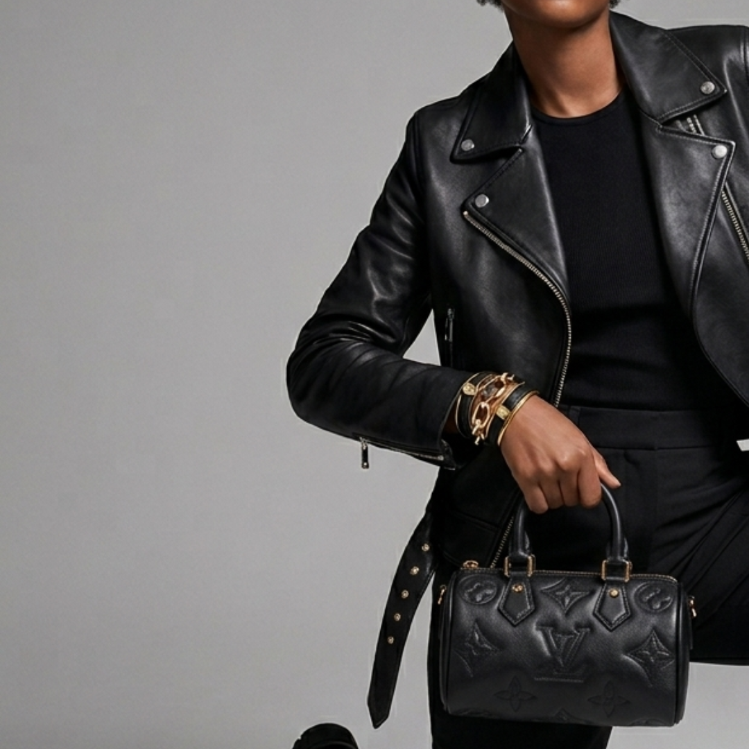 Louis Vuitton Papillon BB Bag - Negru