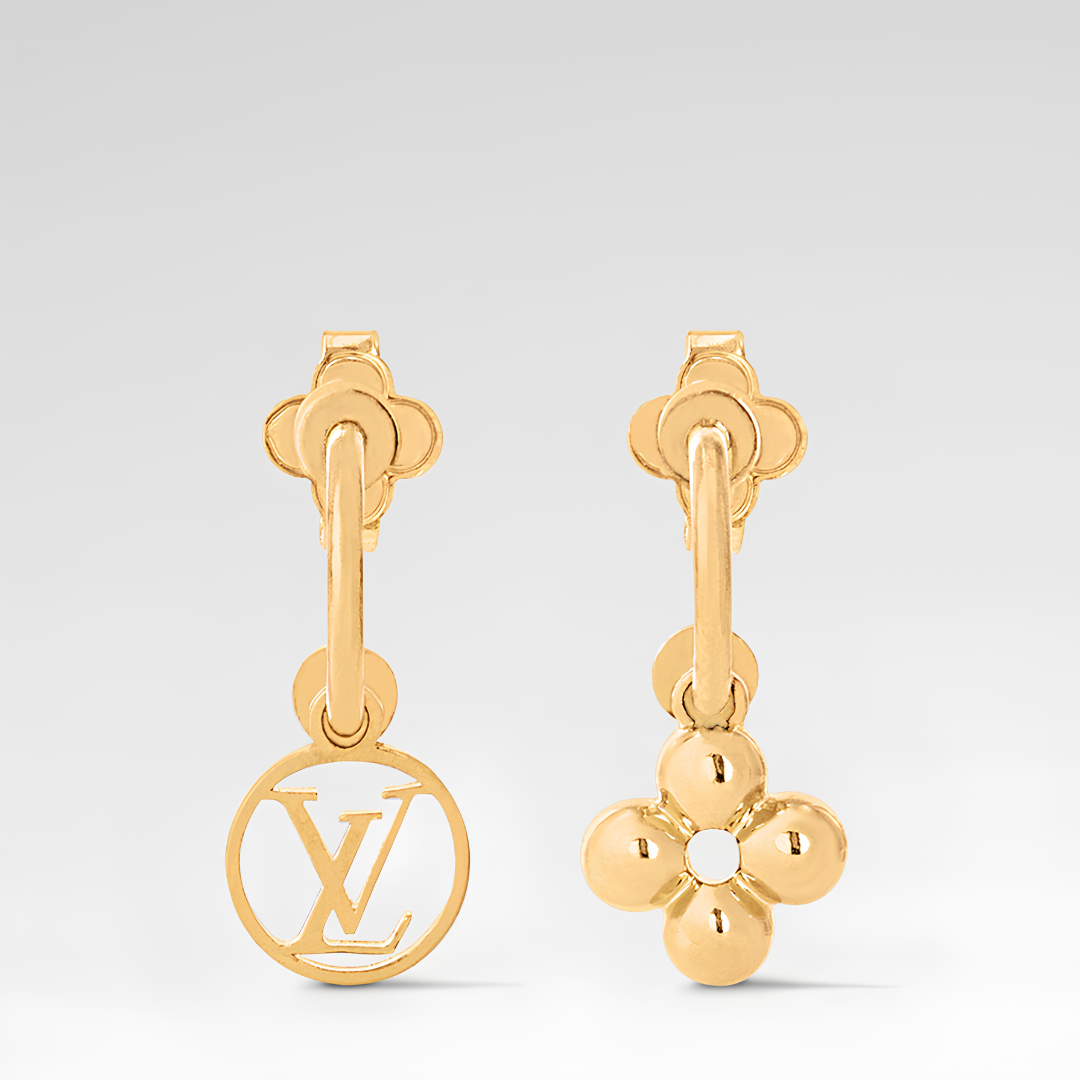 Louis Vuitton Blooming Earrings - Auriu