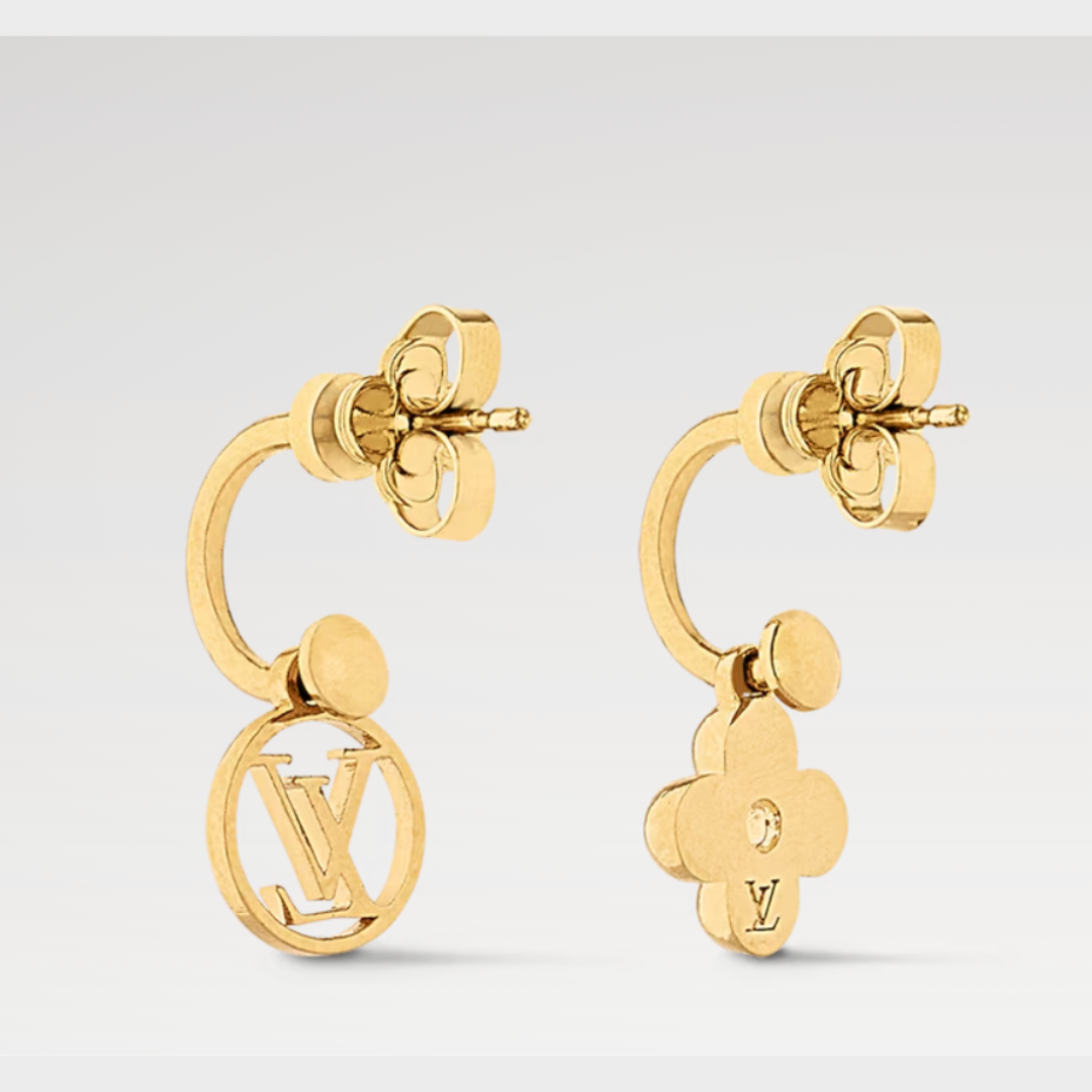 Louis Vuitton Blooming Earrings - Auriu