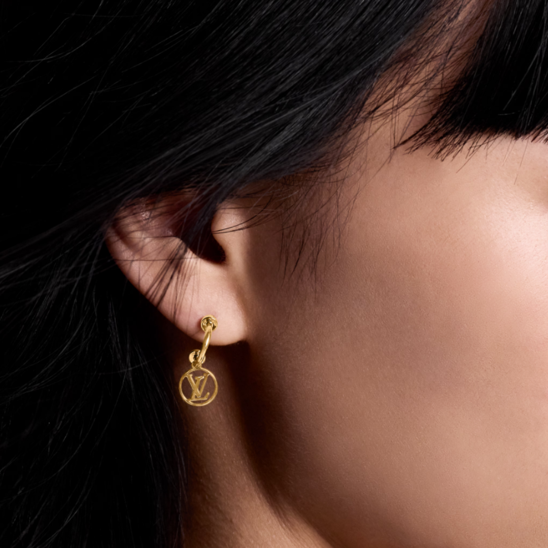Louis Vuitton Blooming Earrings - Gold