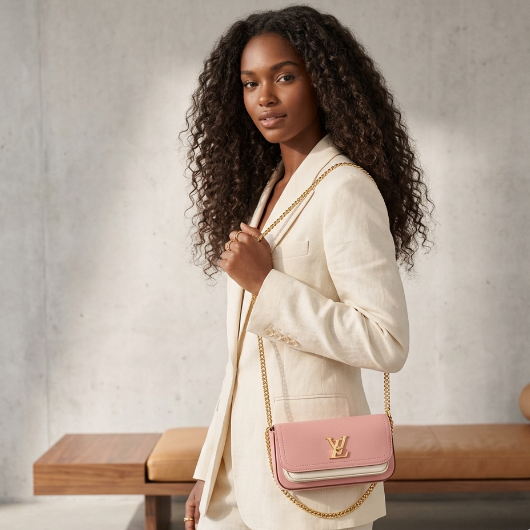 Louis Vuitton LockMe Pochette - Roz Pal