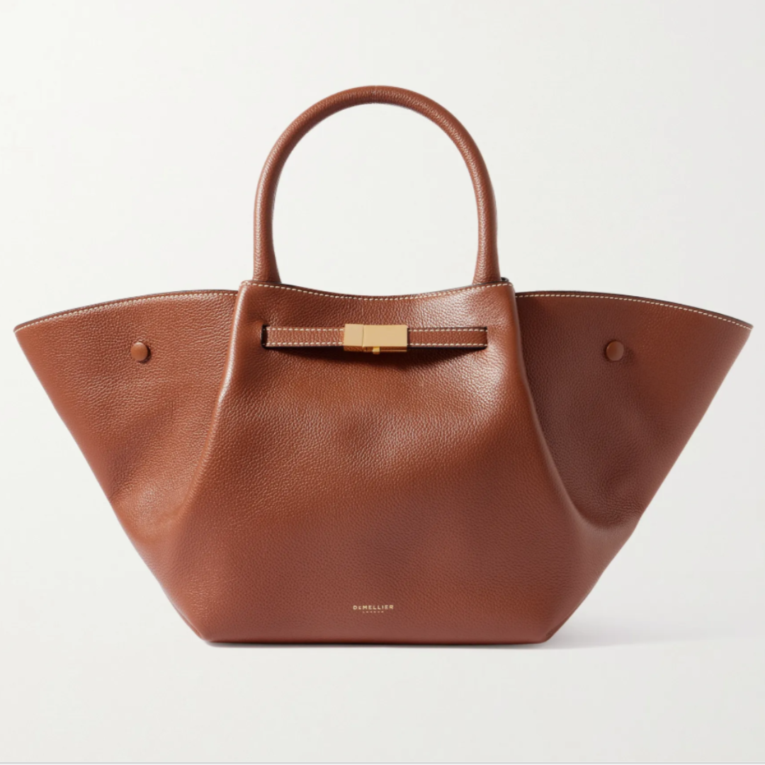 DEMELLIER New York Bag - Bej-Cognac